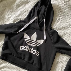 Adidas cropped hoodie